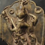 Placca tribale raffigurante Virabhadra